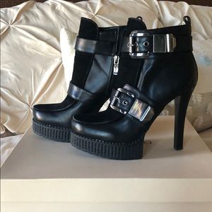 BCBG BLACK BOOTIES